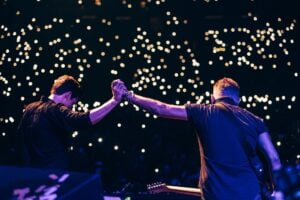 Bruce Speelt samen met The Killers