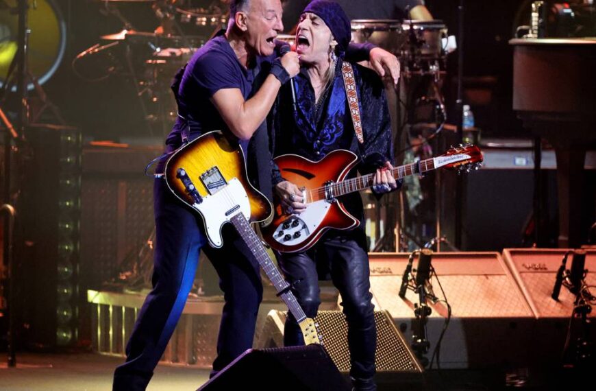 World Tour 2023 Bruce and Steve live on stage at Hollywood Hard Rock Live venue